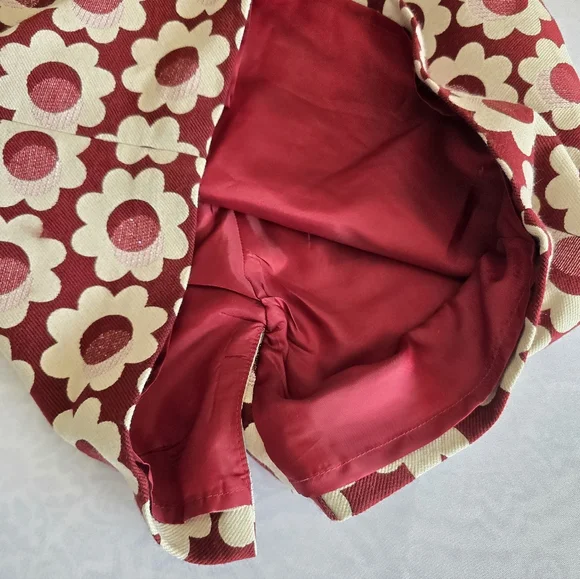 NWT Boden Harriet Daisy Jacquard Sheath Dress Size 8P (Med Petite) Cream/Mauve - Picture 6 of 13